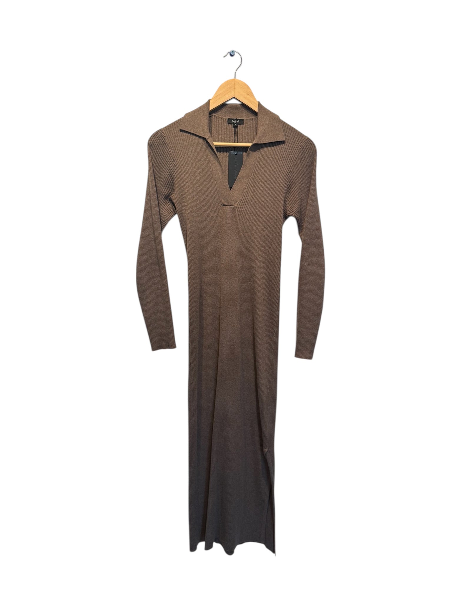 Rail Brown Long Knit Dress Most Wanted Luxury Resale Rail Brown Long Knit Dress Most Wanted Luxury Resale