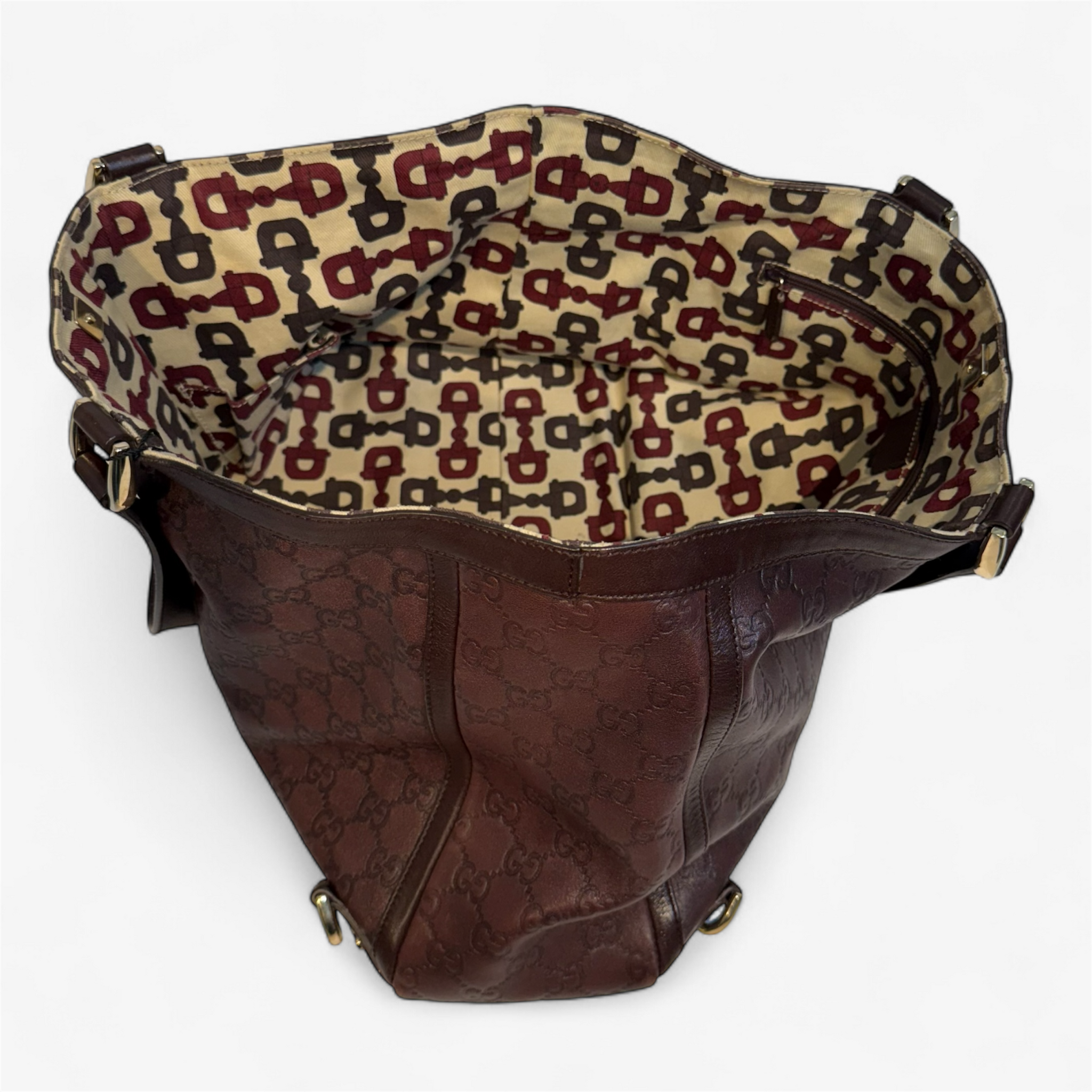 Gucci Guccissma Leather Tote