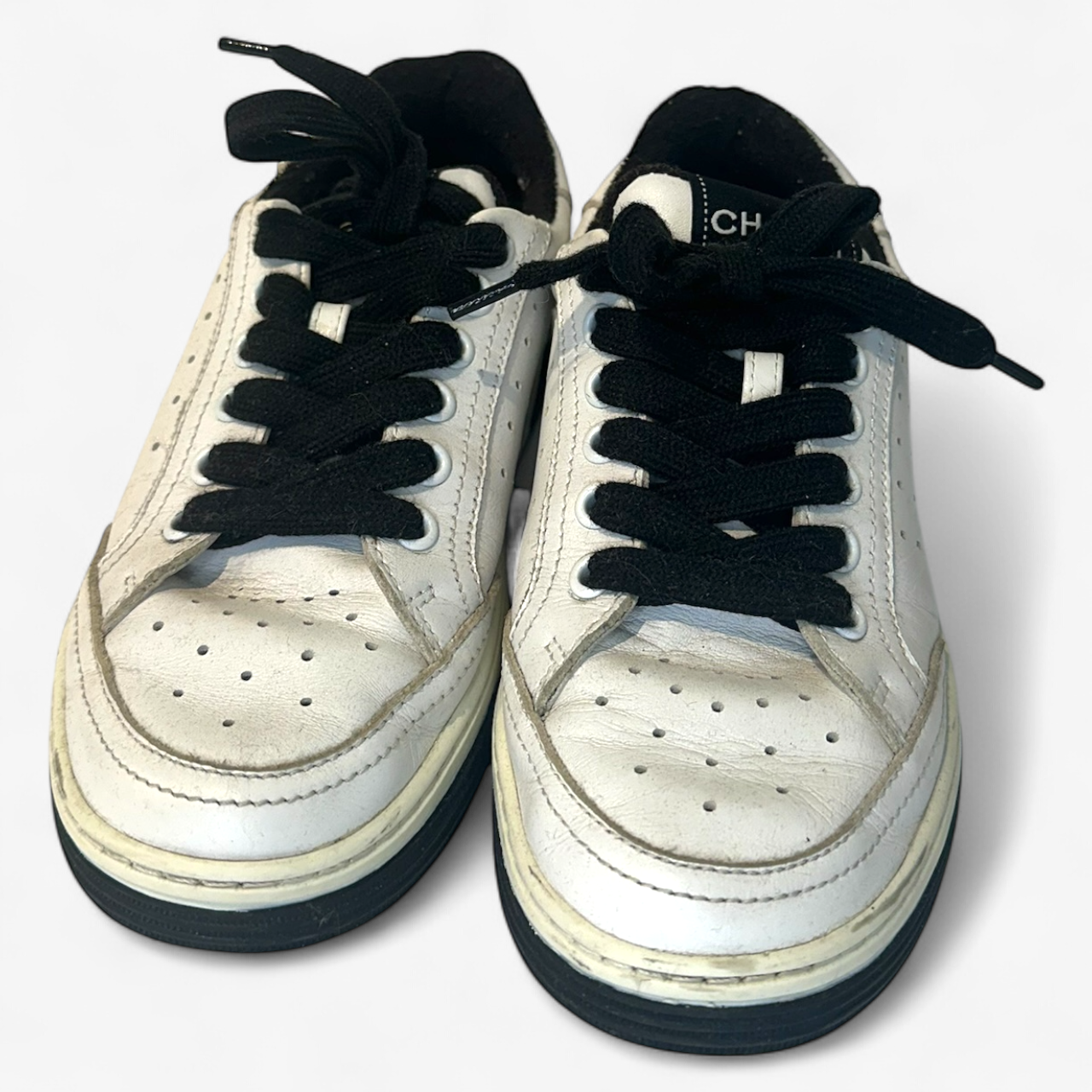 Chanel White Sneakers