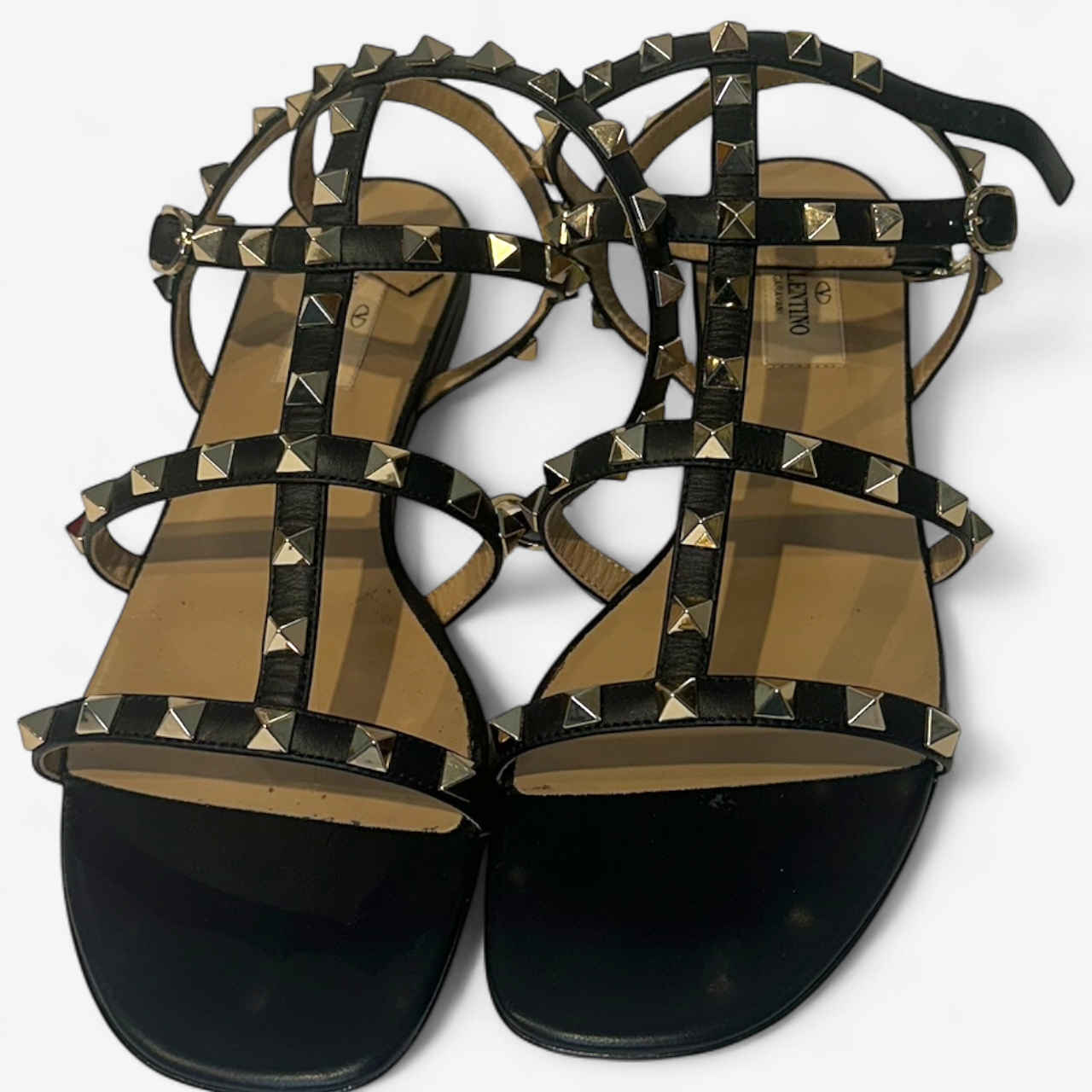 Valentino Rockstud Flat sandals