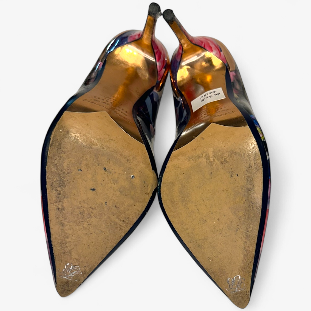 Ted Baker Purple/Blue Floral Heels