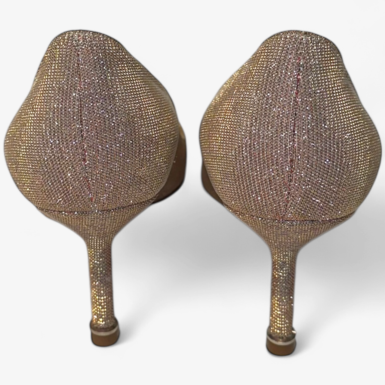 Manolo Blahnik Hangisi Pink Glitter