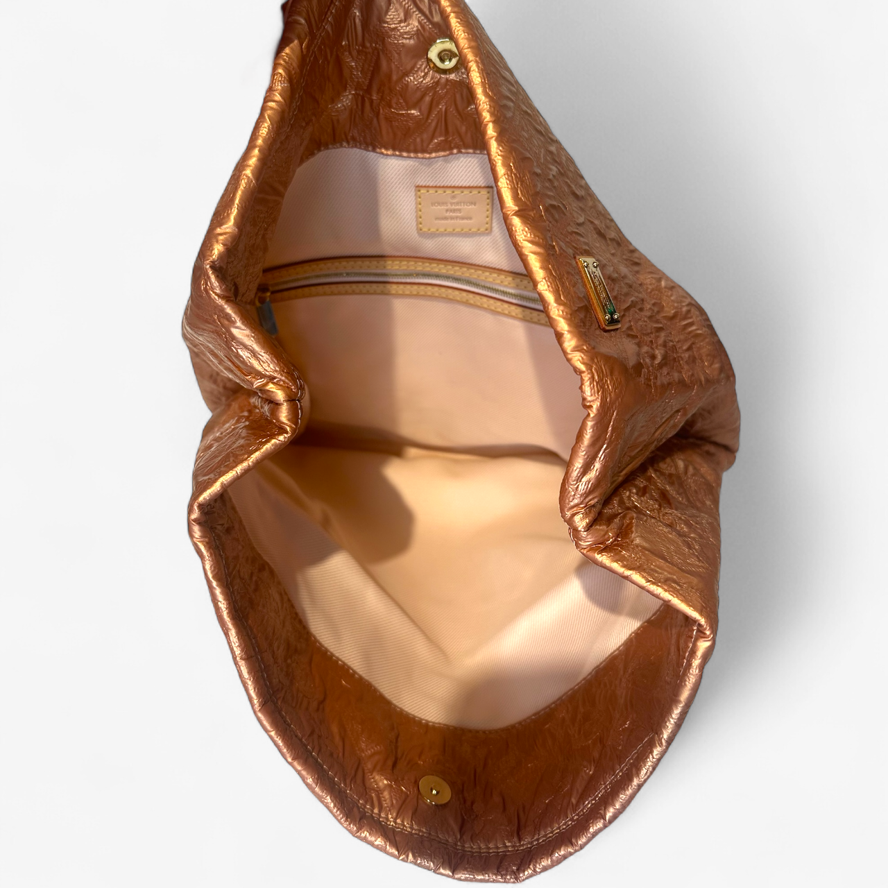 Louis Vuitton Metallic Limelight Clutch