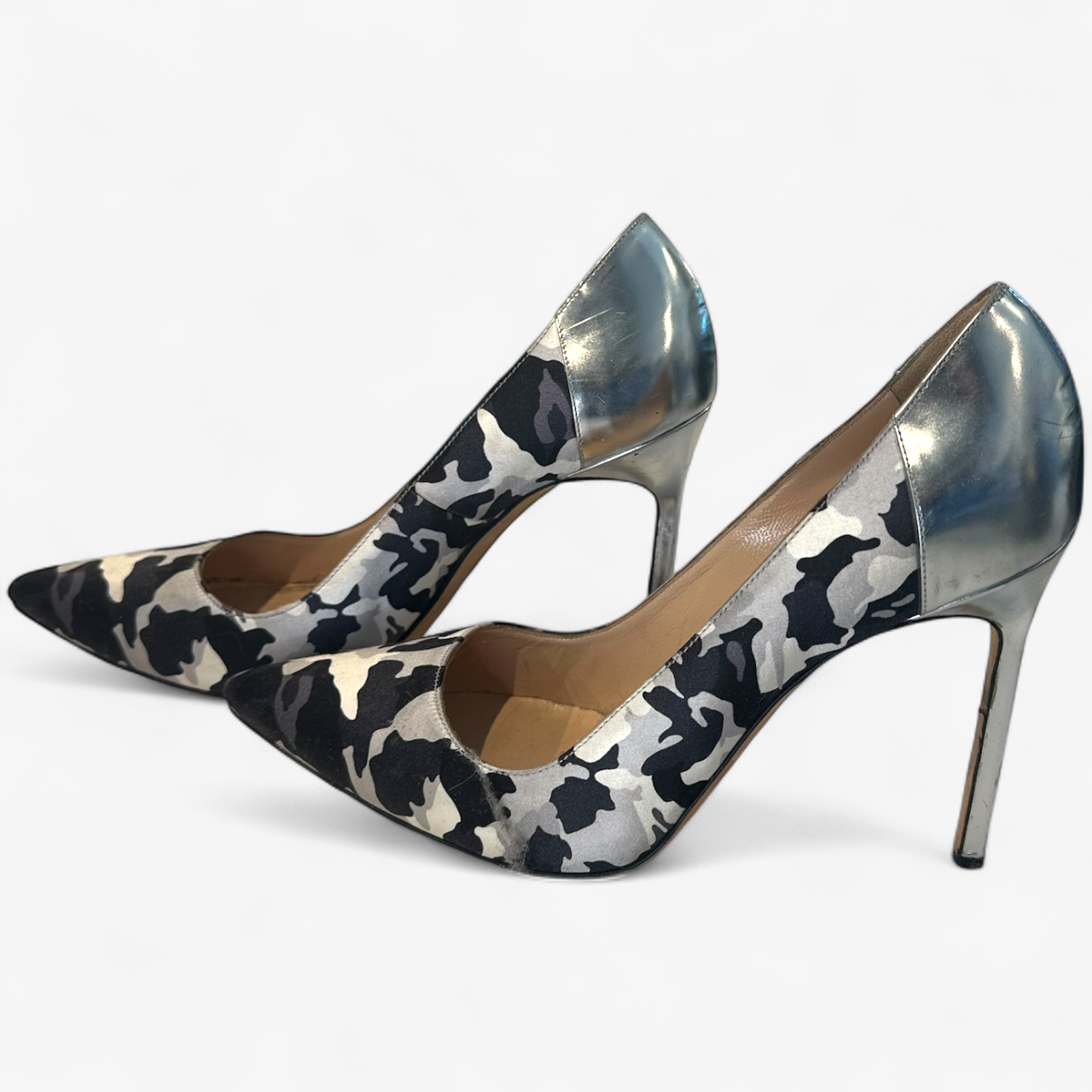 Manolo Blahnik Zebra Print Pumps