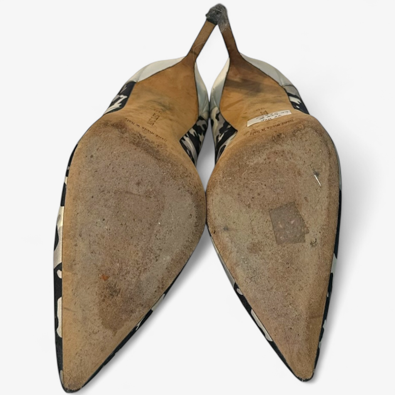 Manolo Blahnik Zebra Print Pumps