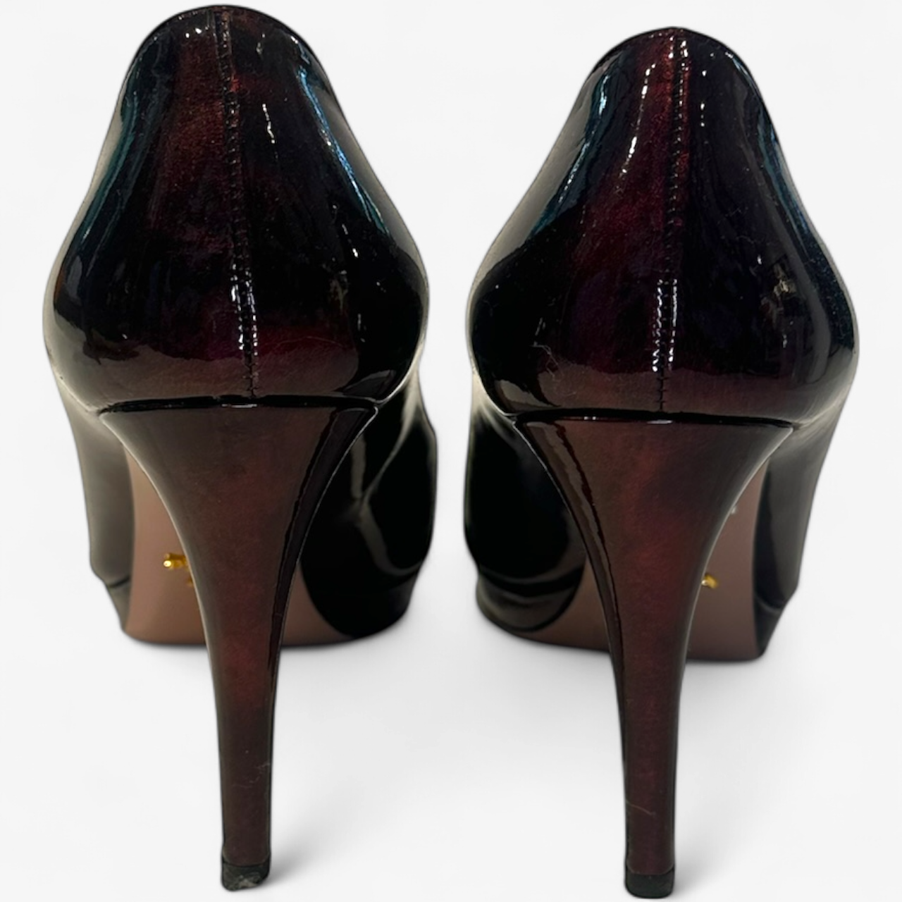 Prada Burgundy Pumps