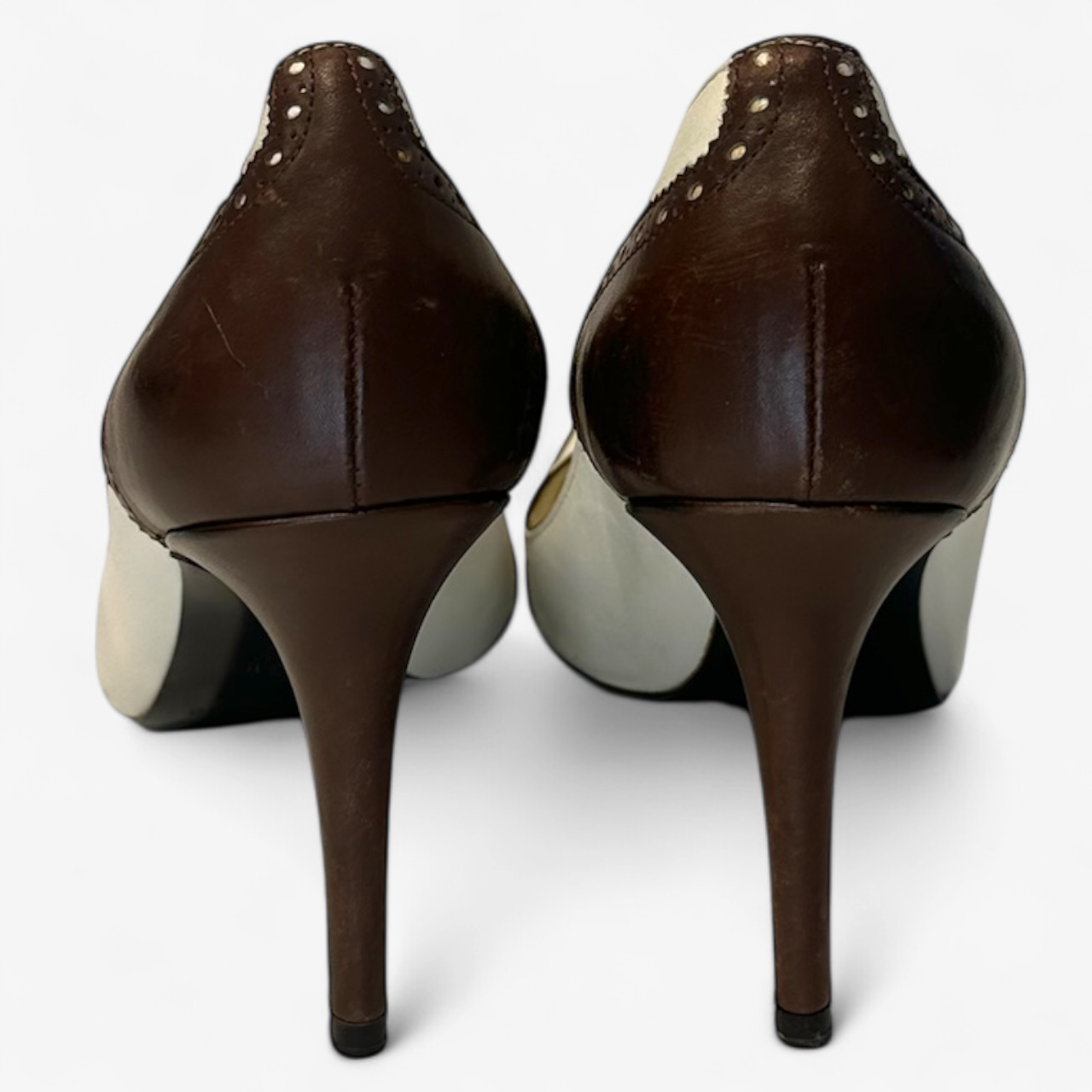 Ralph Lauren Wingtip Heels