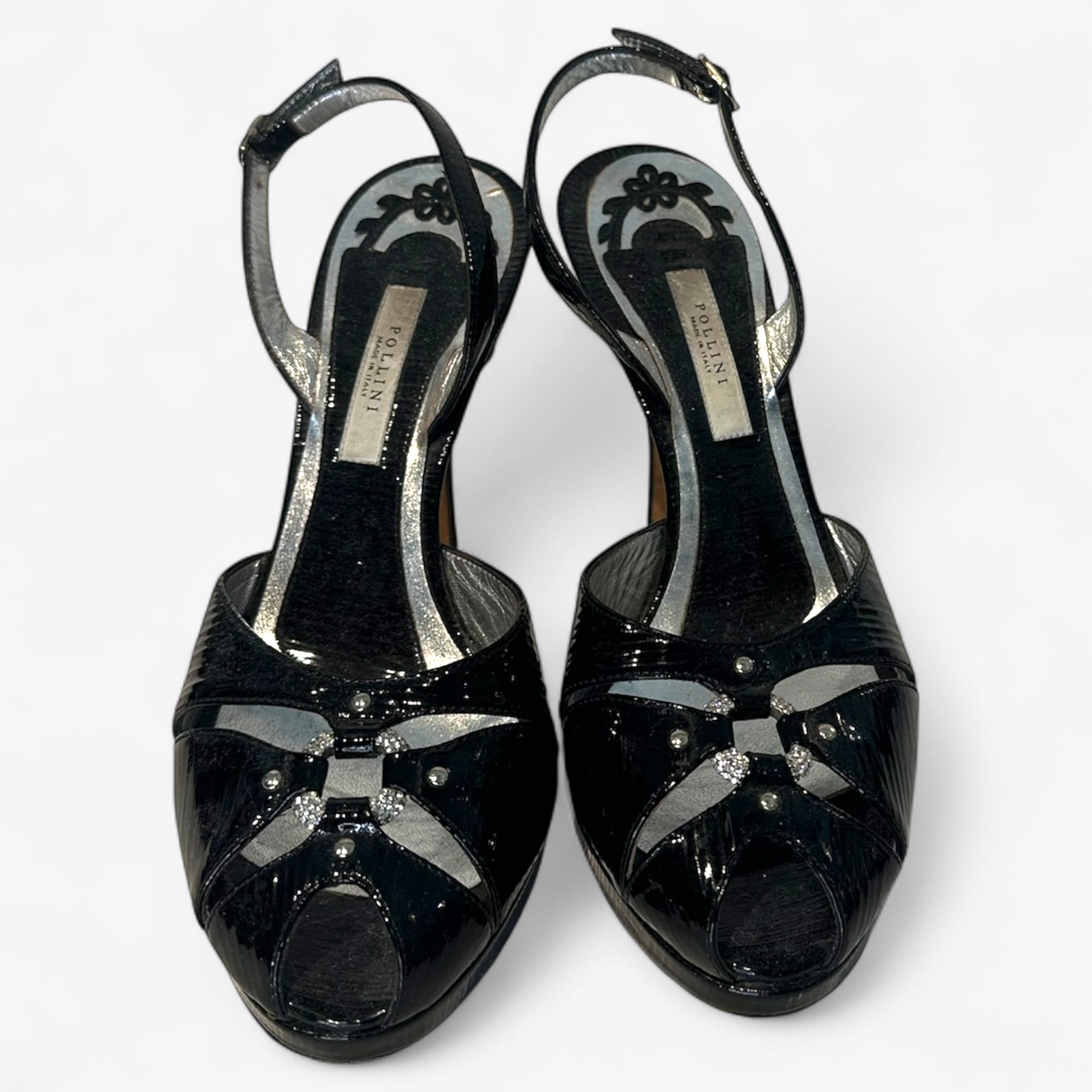 Pollini Heels with Crystal