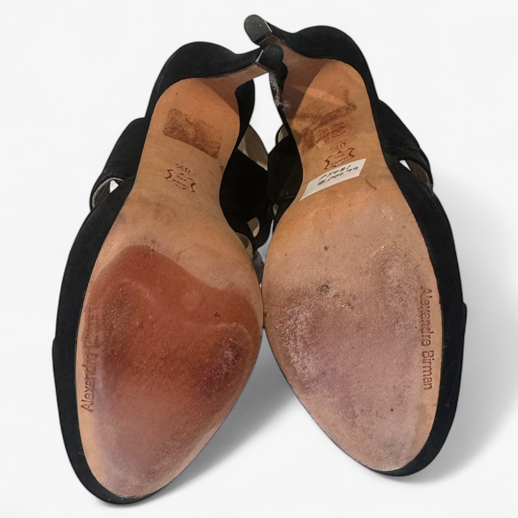 Alexandre Birman Suede Criss Cross Heels