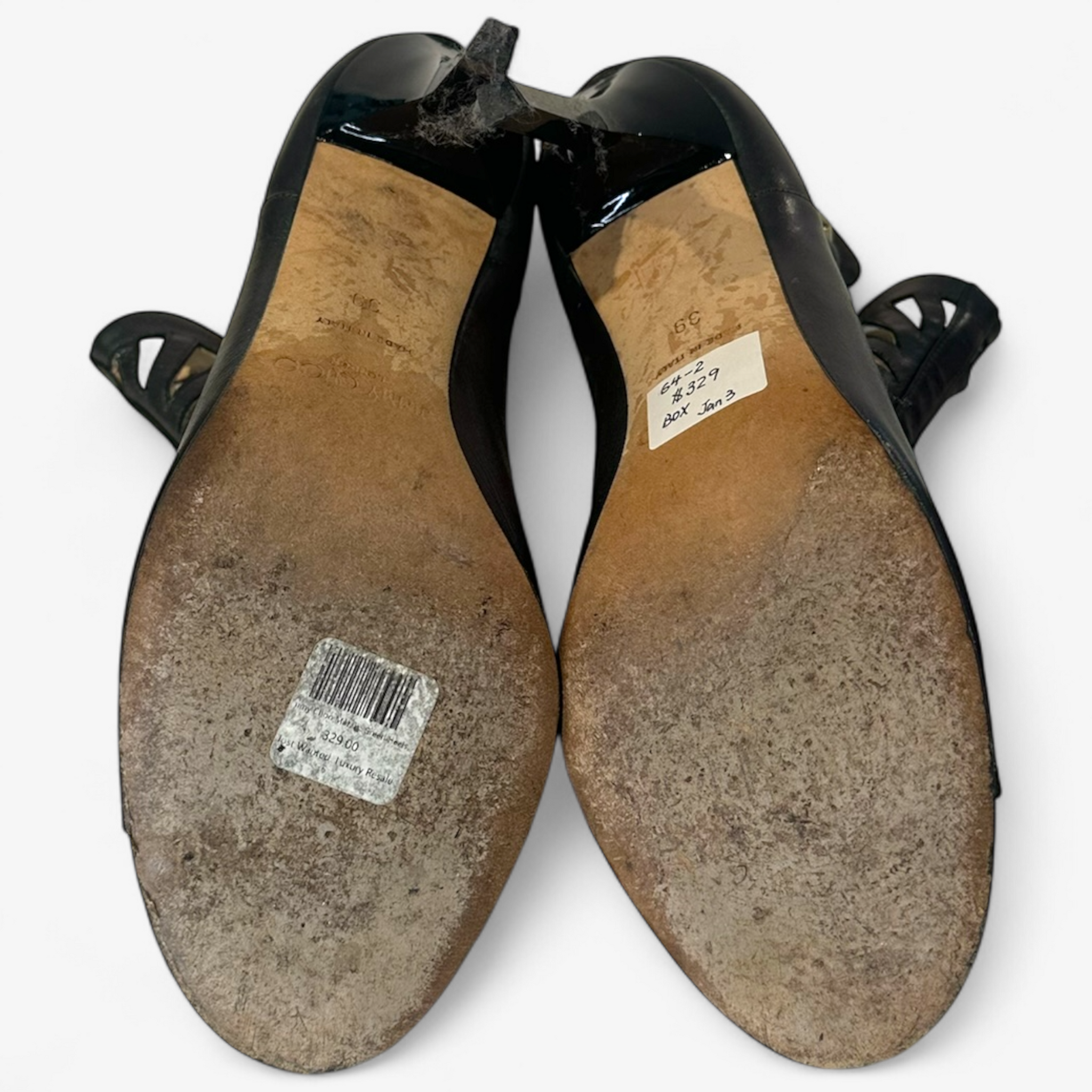 Jimmy Choo Metalic Green Heels