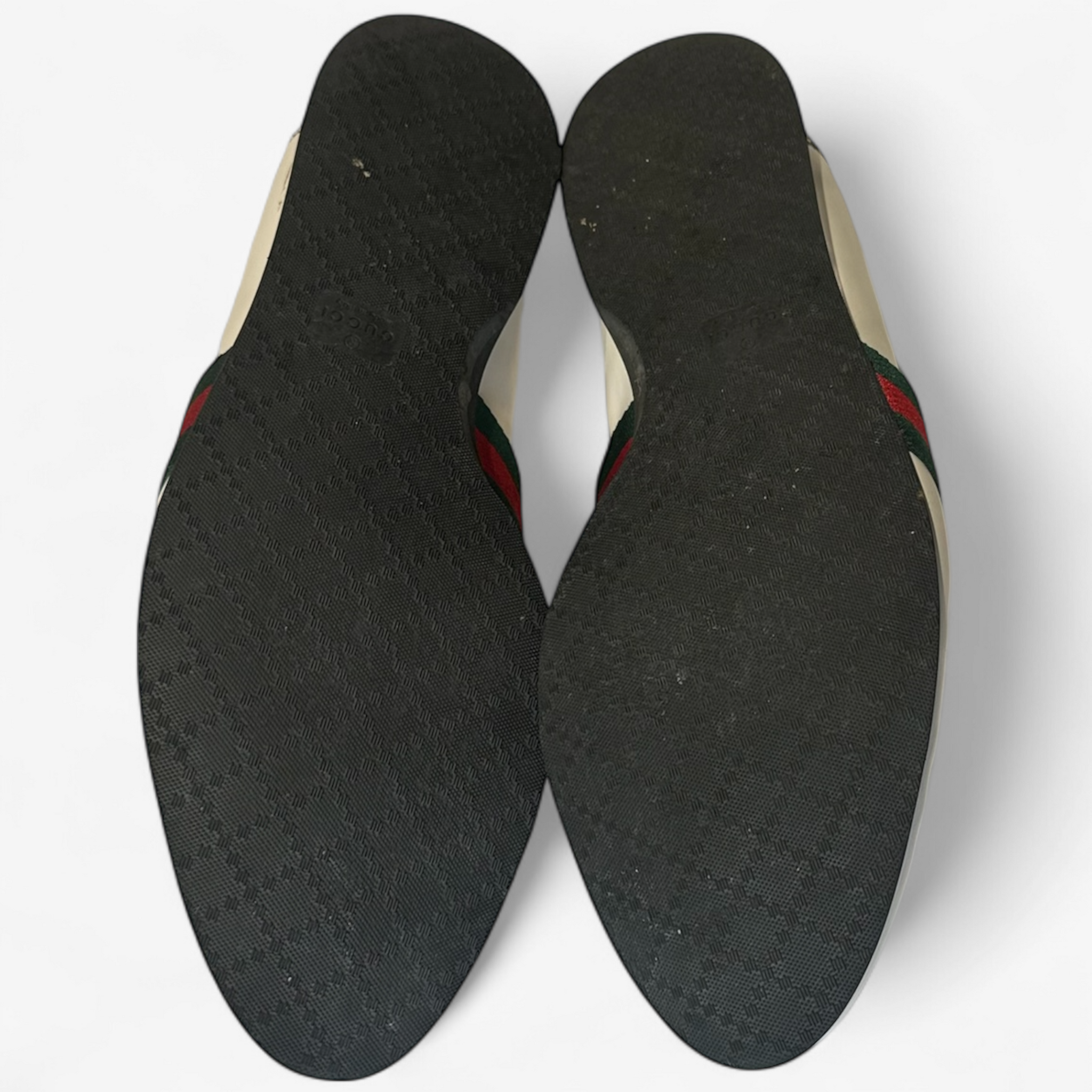 GUCCI Men's White Loafers