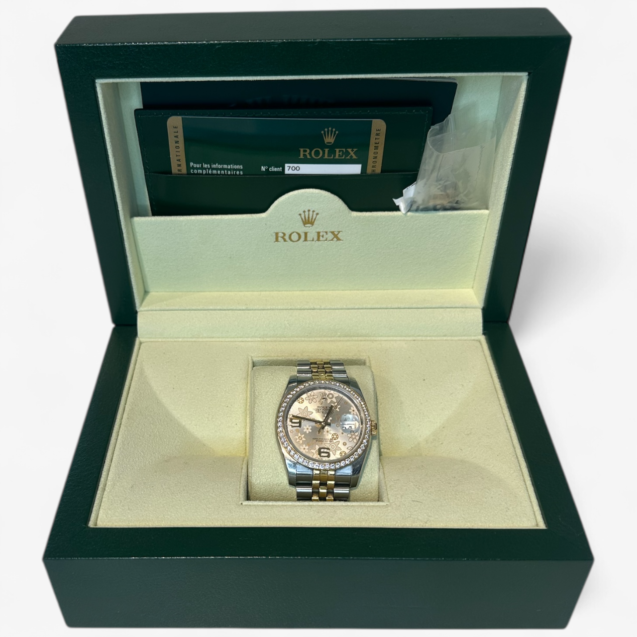 Rolex Oyster Perpetual Datejust 36 Watch - Yellow Diamonds