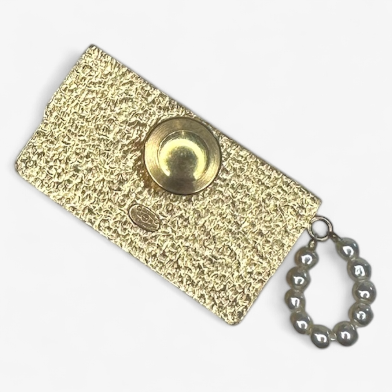 Chanel Bag with Pearl Brooch