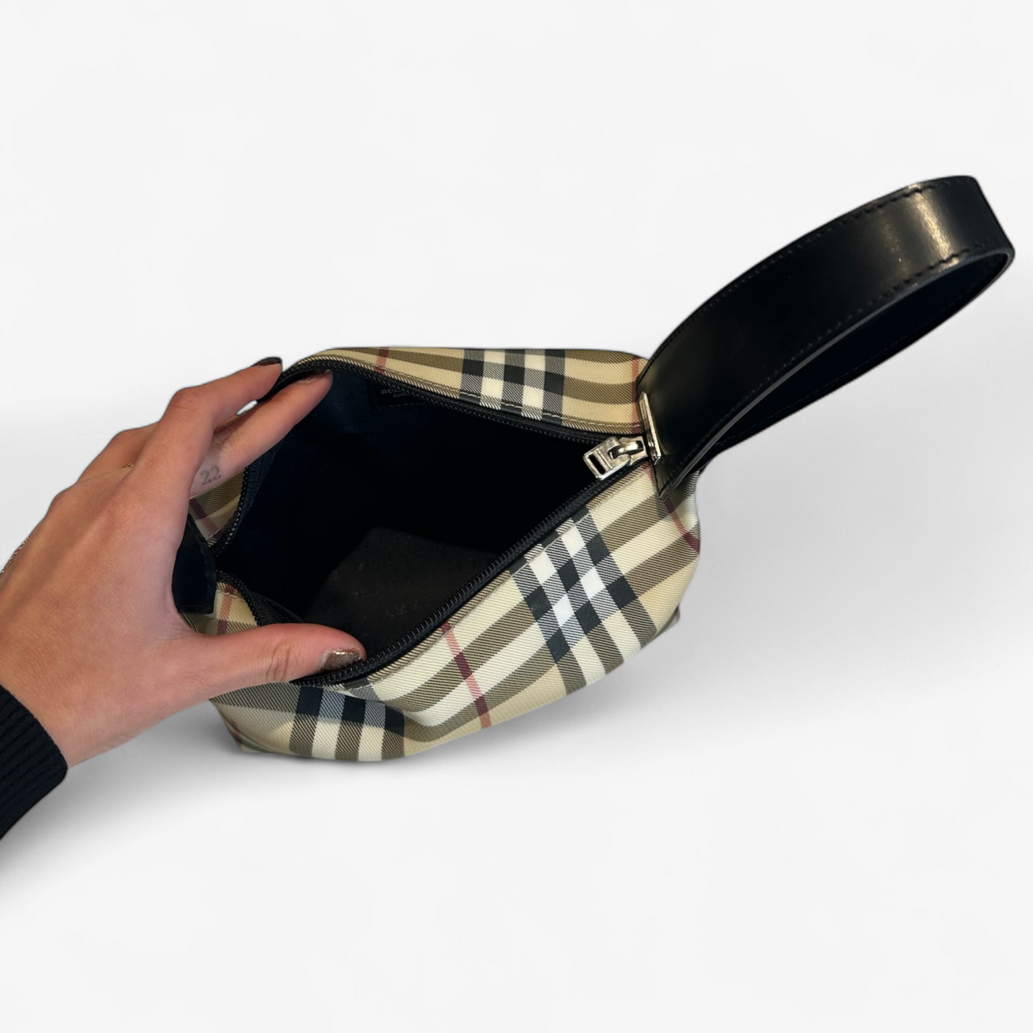 Burberry Nova Check Baguette