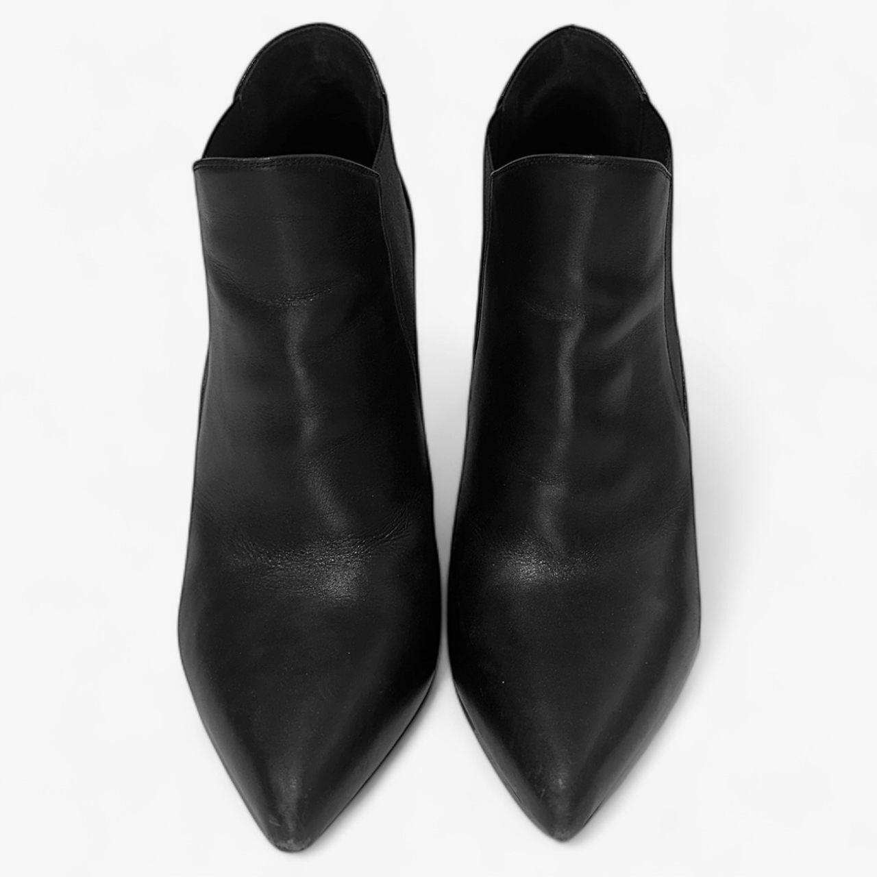 Saint Laurent Black Heeled Booties