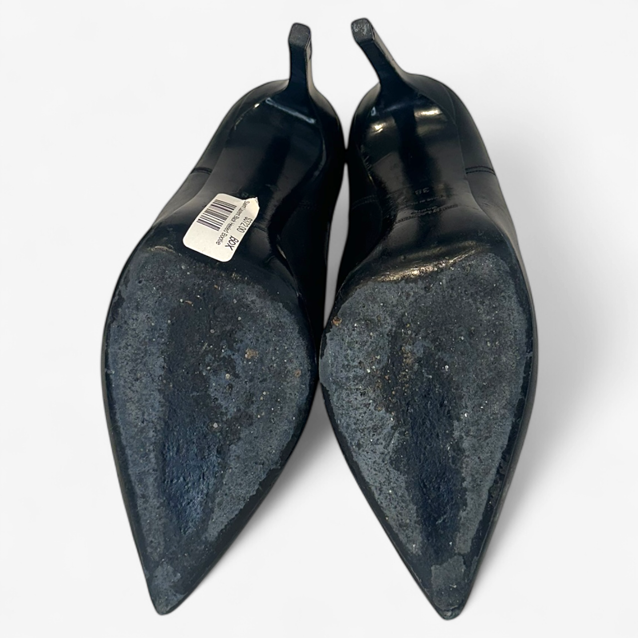 Saint Laurent Black Heeled Booties