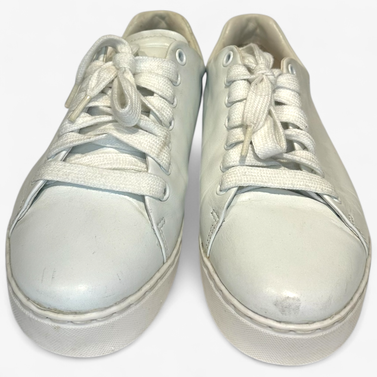 Prada White Tennis Sneakers
