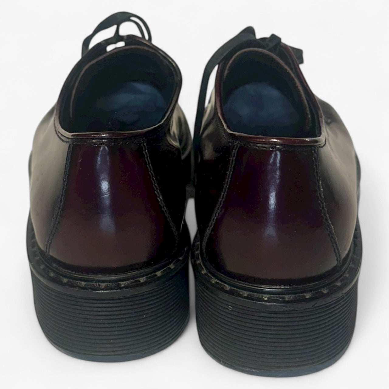 Prada Merlot Lace-Up Shoes