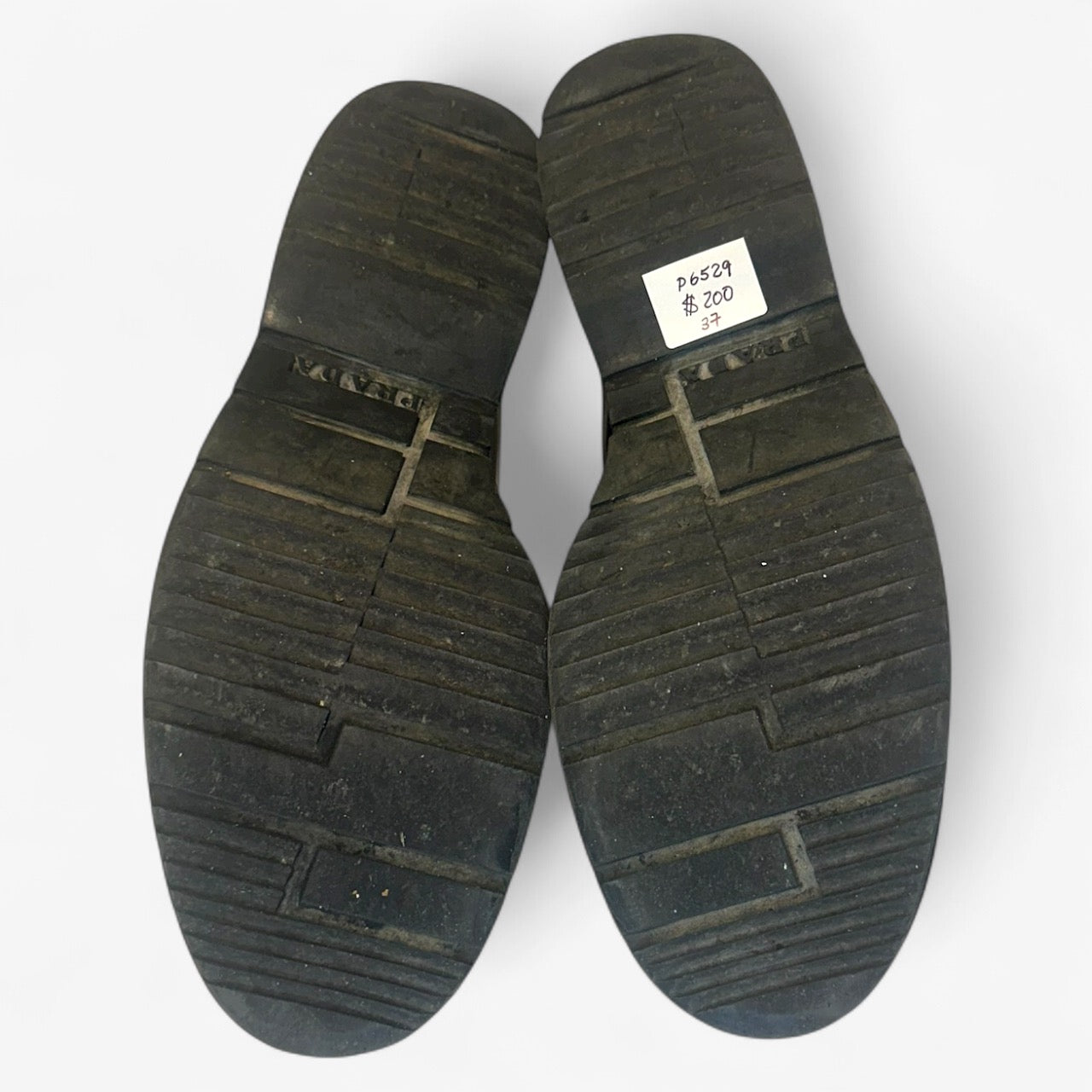 Prada Merlot Lace-Up Shoes