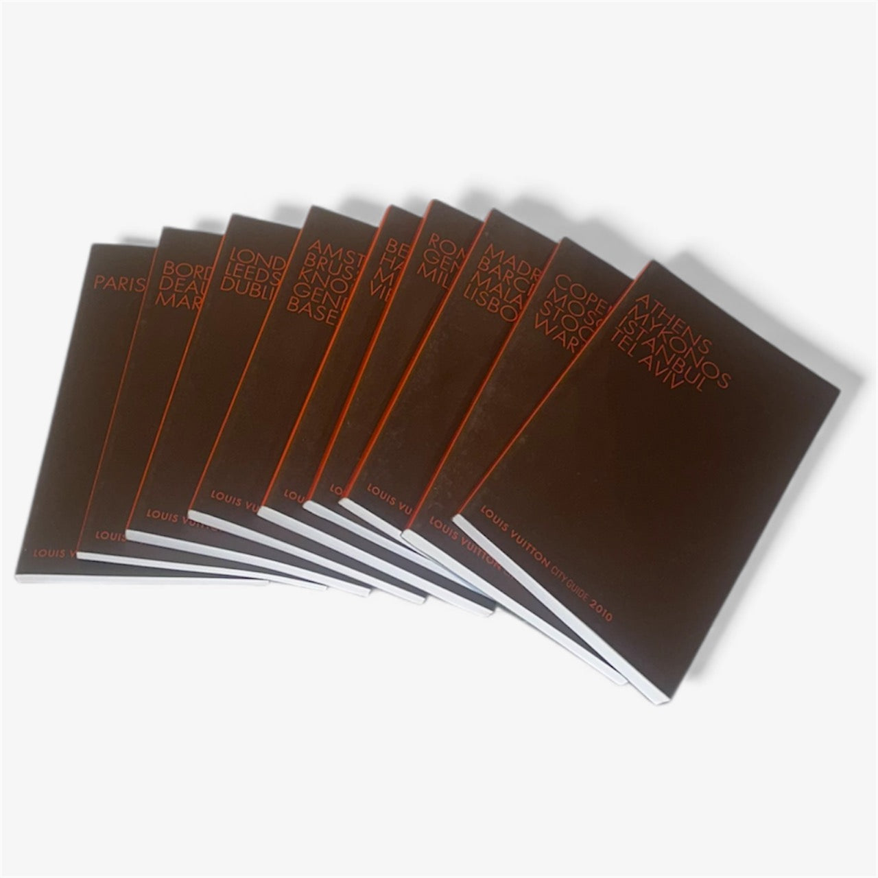 Louis Vuitton City Guide 2010 - Orange/Brown European Cities