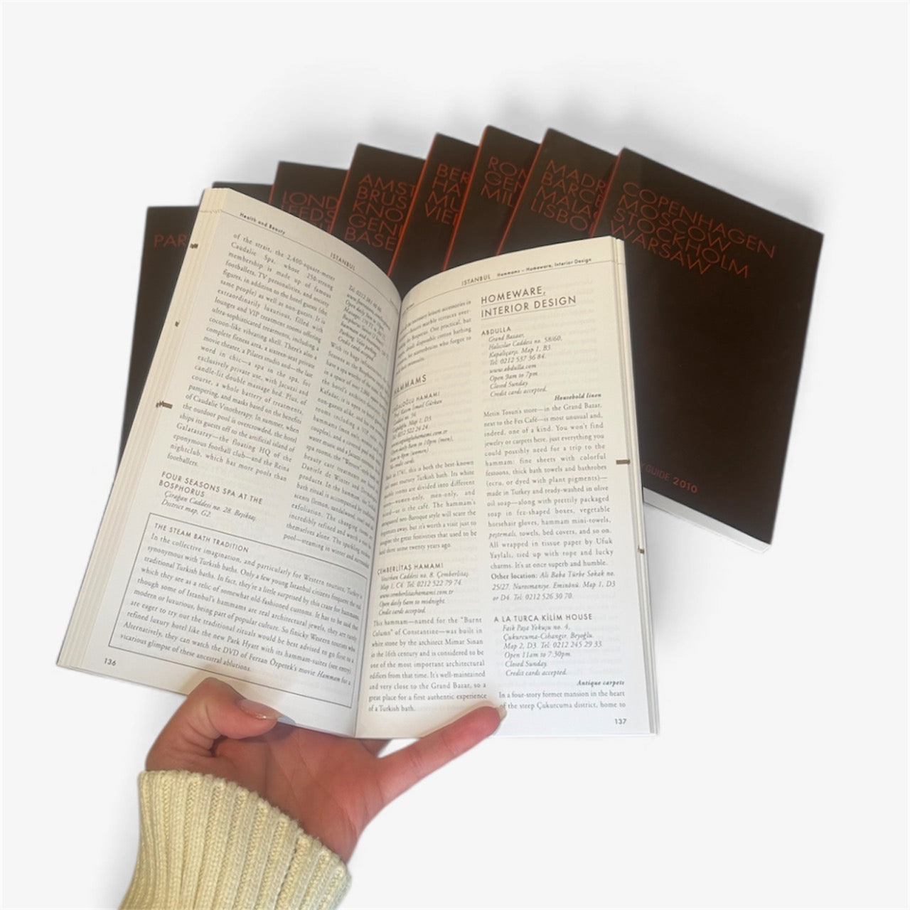 Louis Vuitton City Guide 2010 - Orange/Brown European Cities