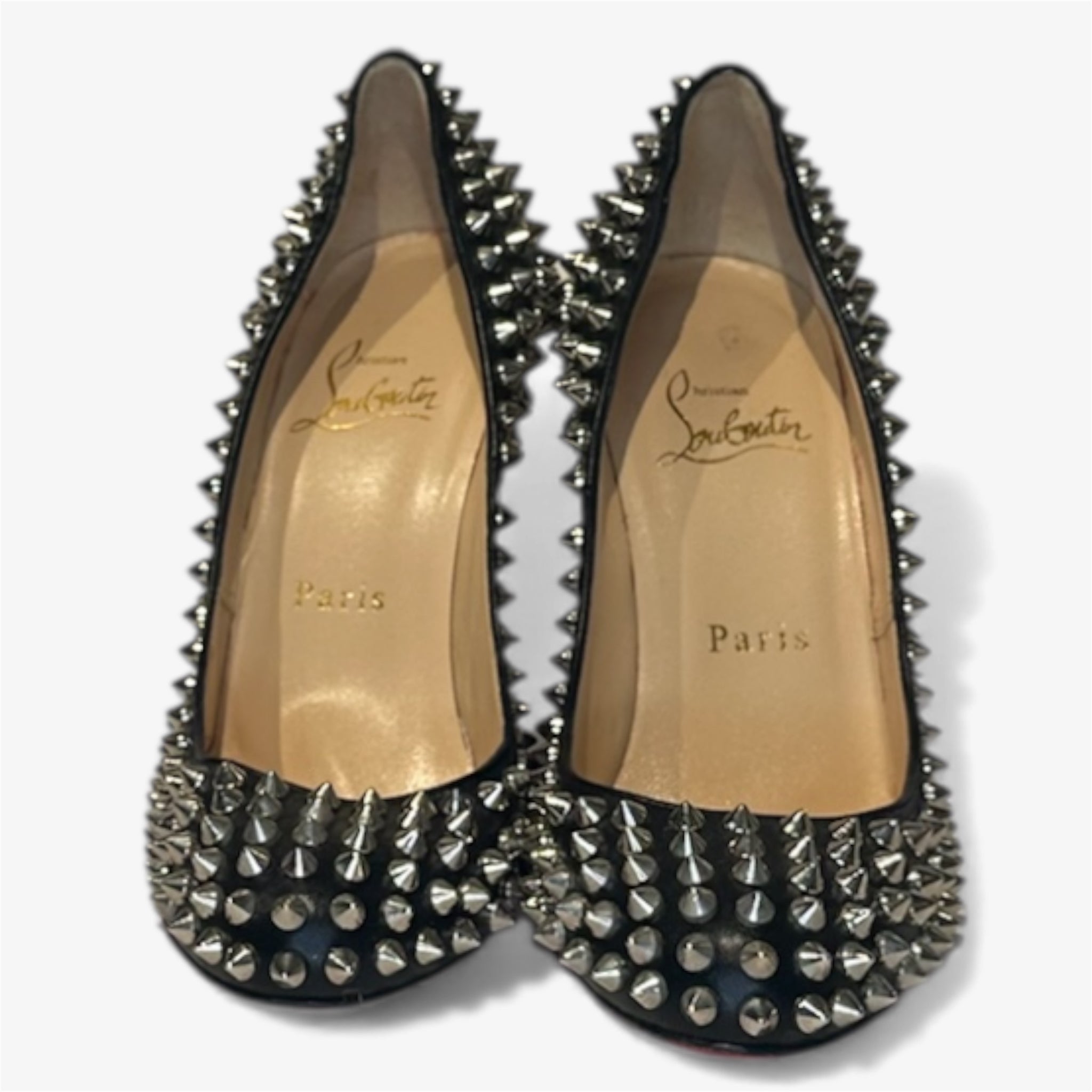 Christian Louboutin Fifi Spikes 100 Pumps