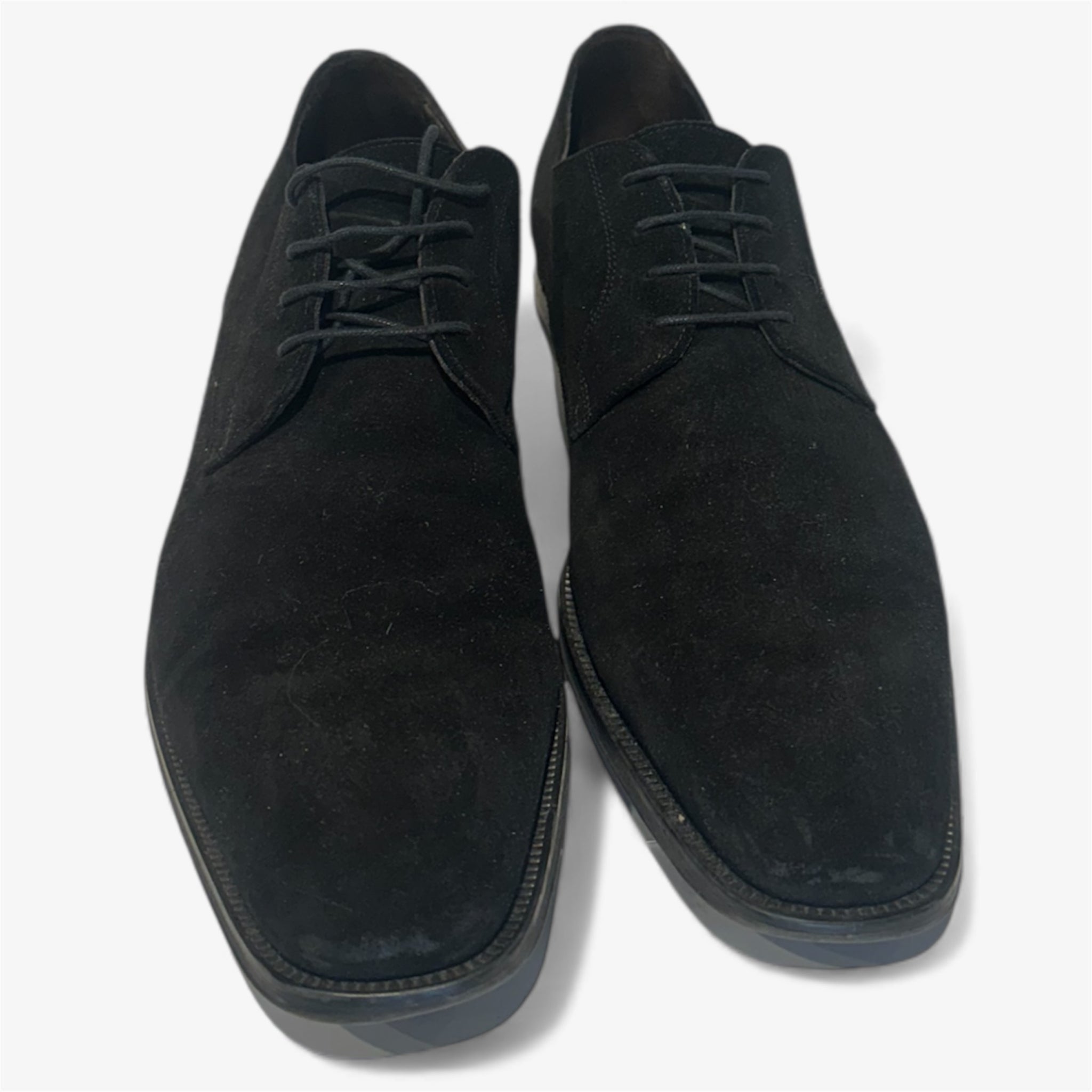 To Boot New York Black Suede Derby