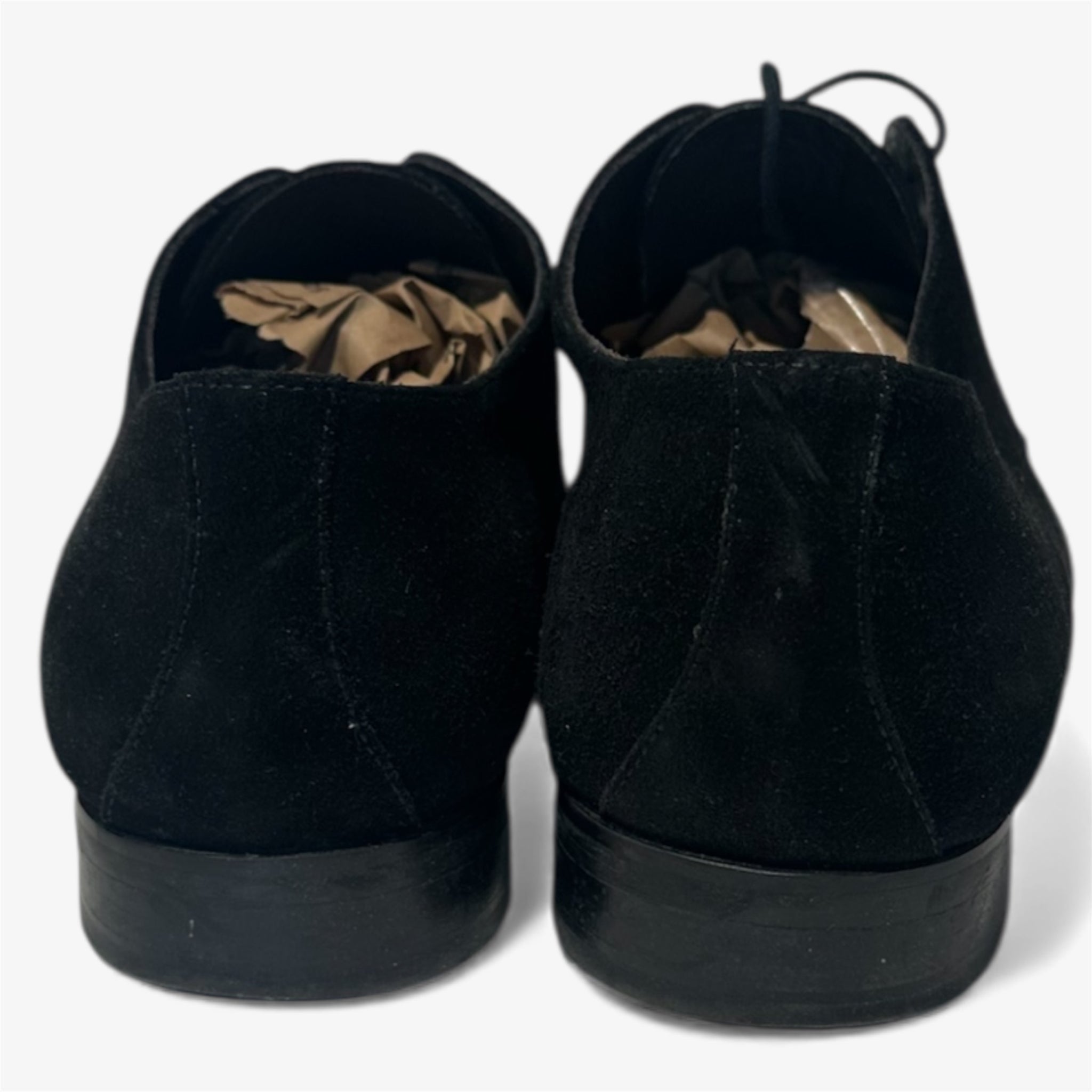 To Boot New York Black Suede Derby