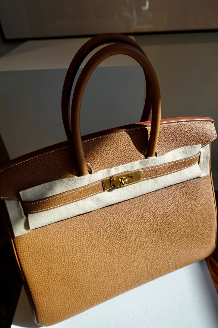 Hermes Birkin 35 Gold togo GHW #O – Ciro's Closet Luxury Consignment