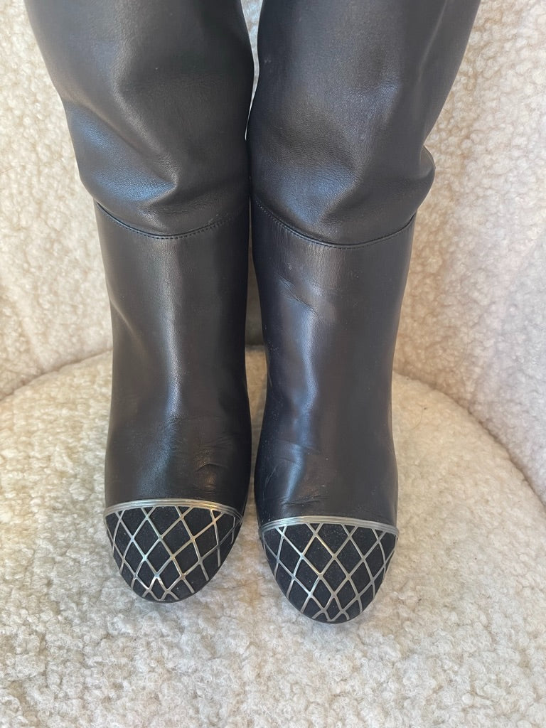 Chanel Knee High Boot Most Wanted Luxury Resale